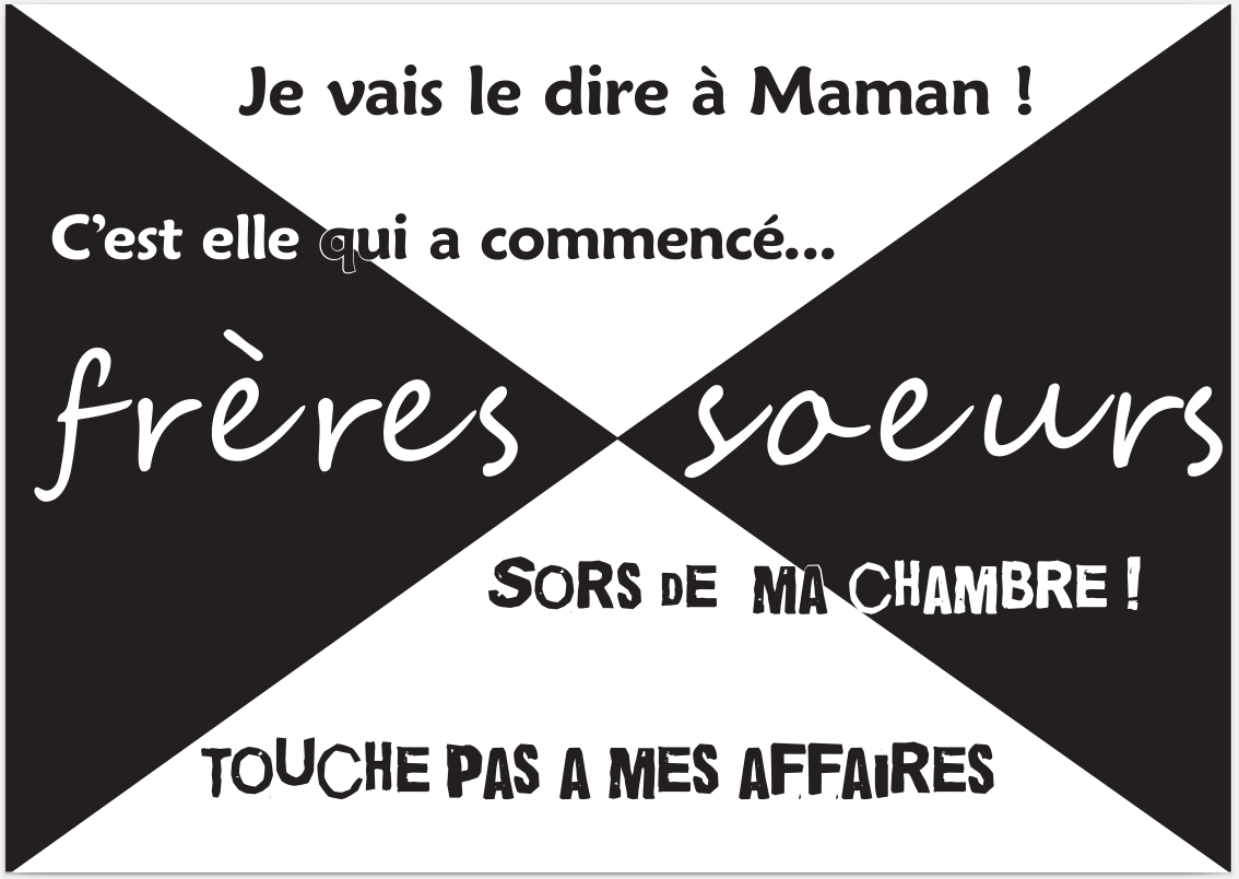 Affiche Frères et sœurs