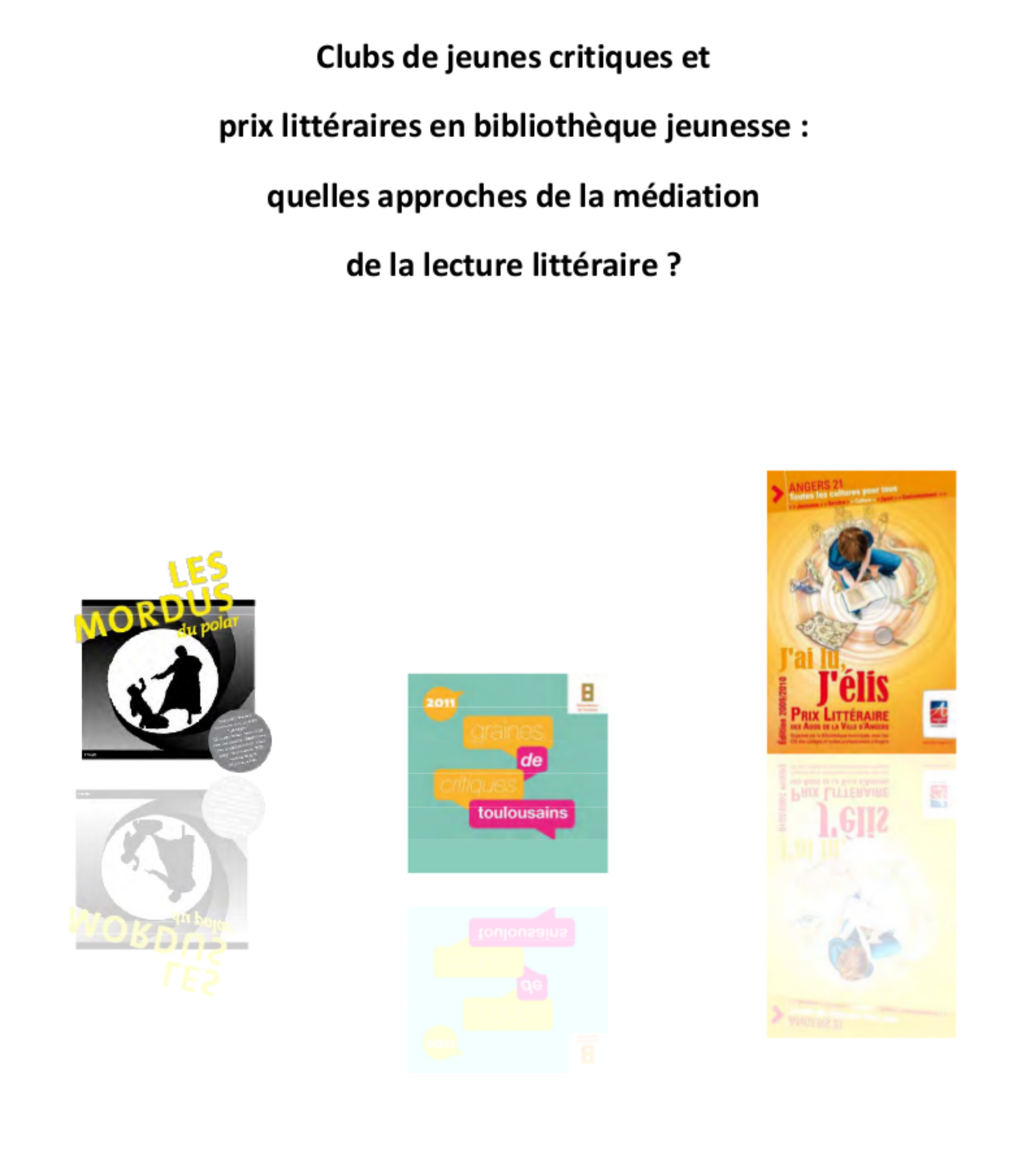 Couverture du dossier de recherche